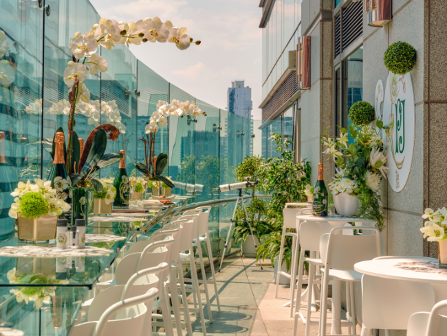 A Hidden Garden in the Sky